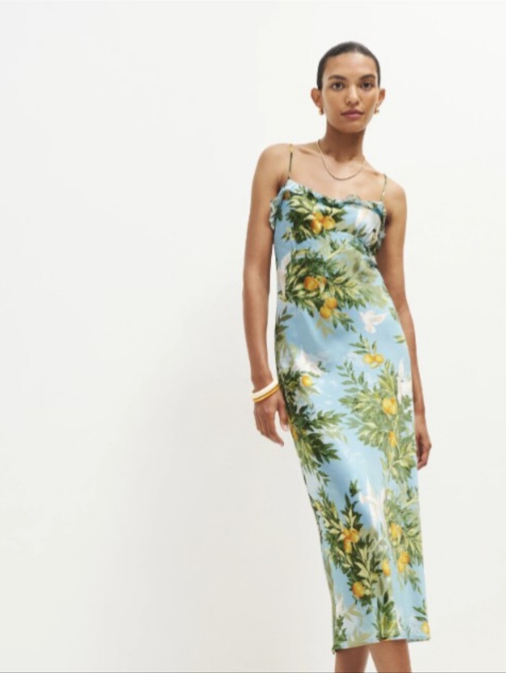 Reformation Aribella Silk Dress